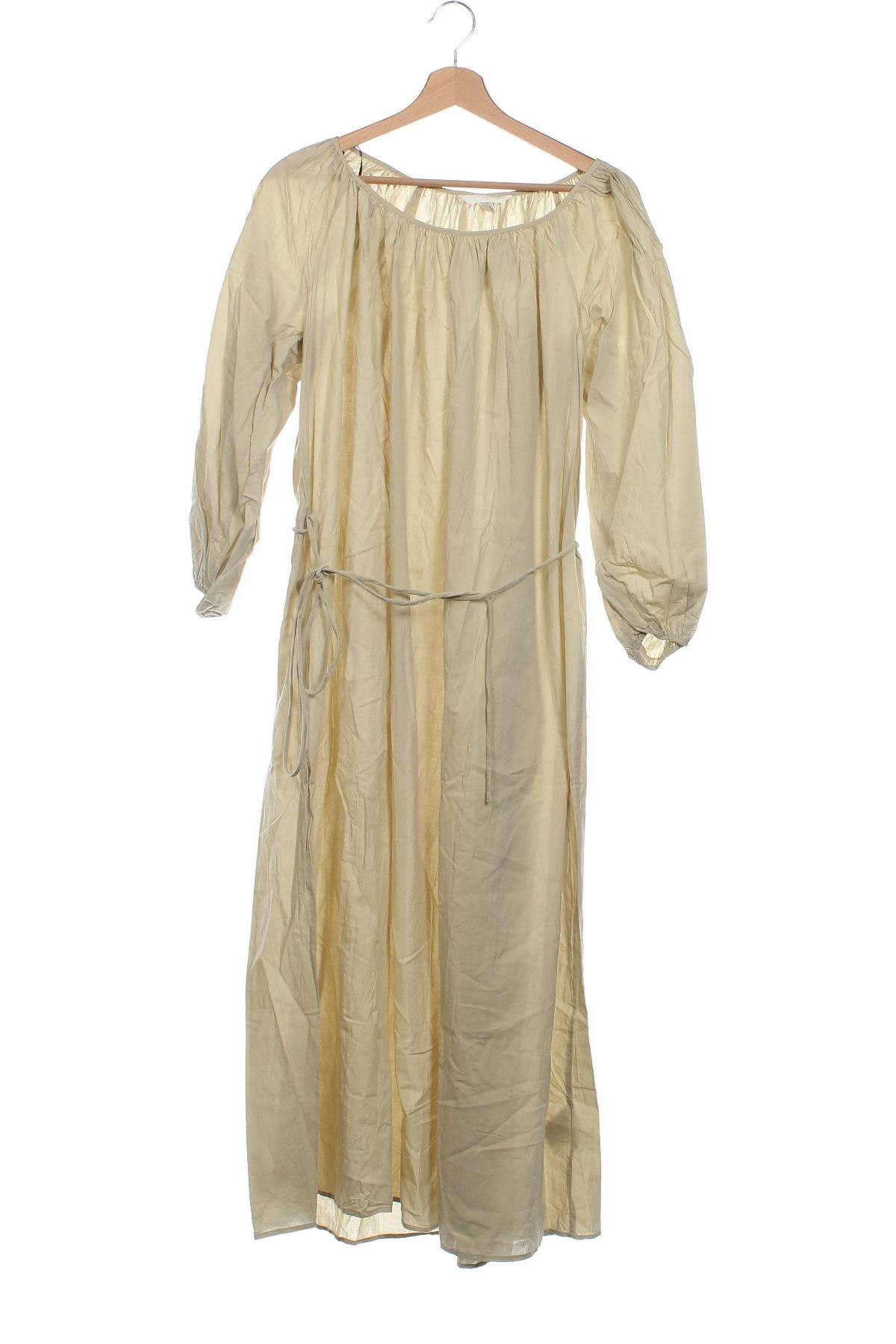 Kleid H&M, Größe XS, Farbe Beige, Preis 8,45 €