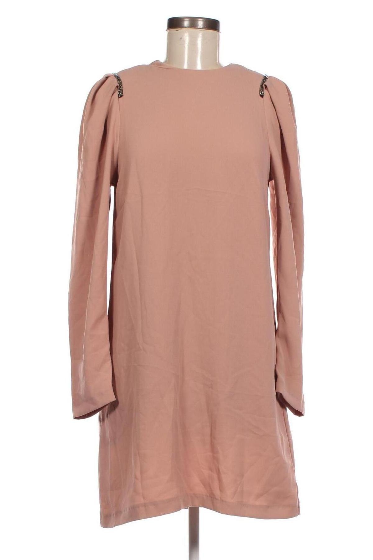 Kleid H&M, Größe M, Farbe Aschrosa, Preis 4,24 €