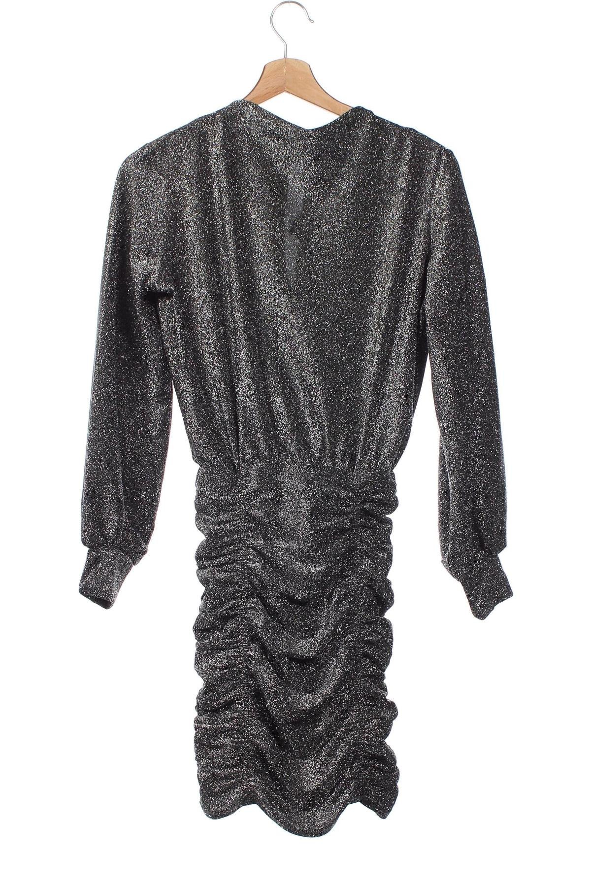 Kleid H&M Divided, Größe XS, Farbe Silber, Preis 4,04 €