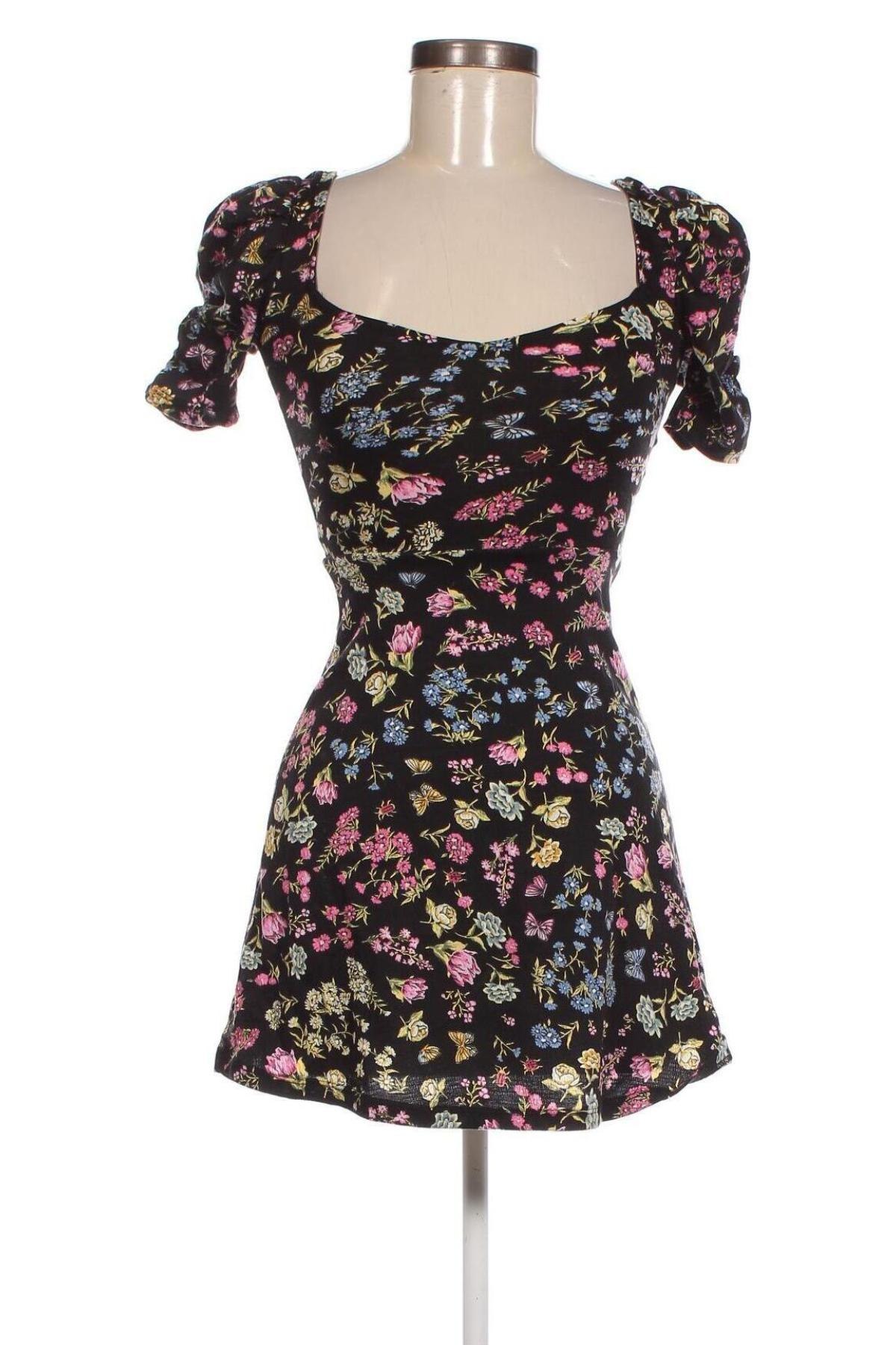 Kleid H&M Divided, Größe XXS, Farbe Mehrfarbig, Preis € 6,05