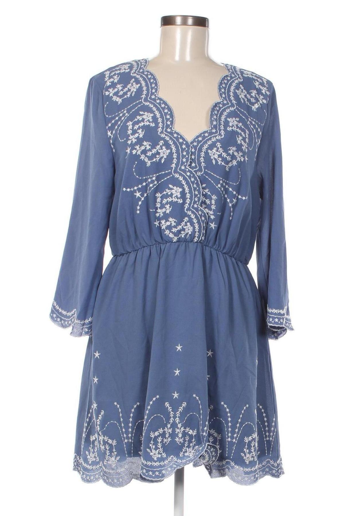 Šaty  H&M Divided, Veľkosť L, Farba Modrá, Cena  9,86 €