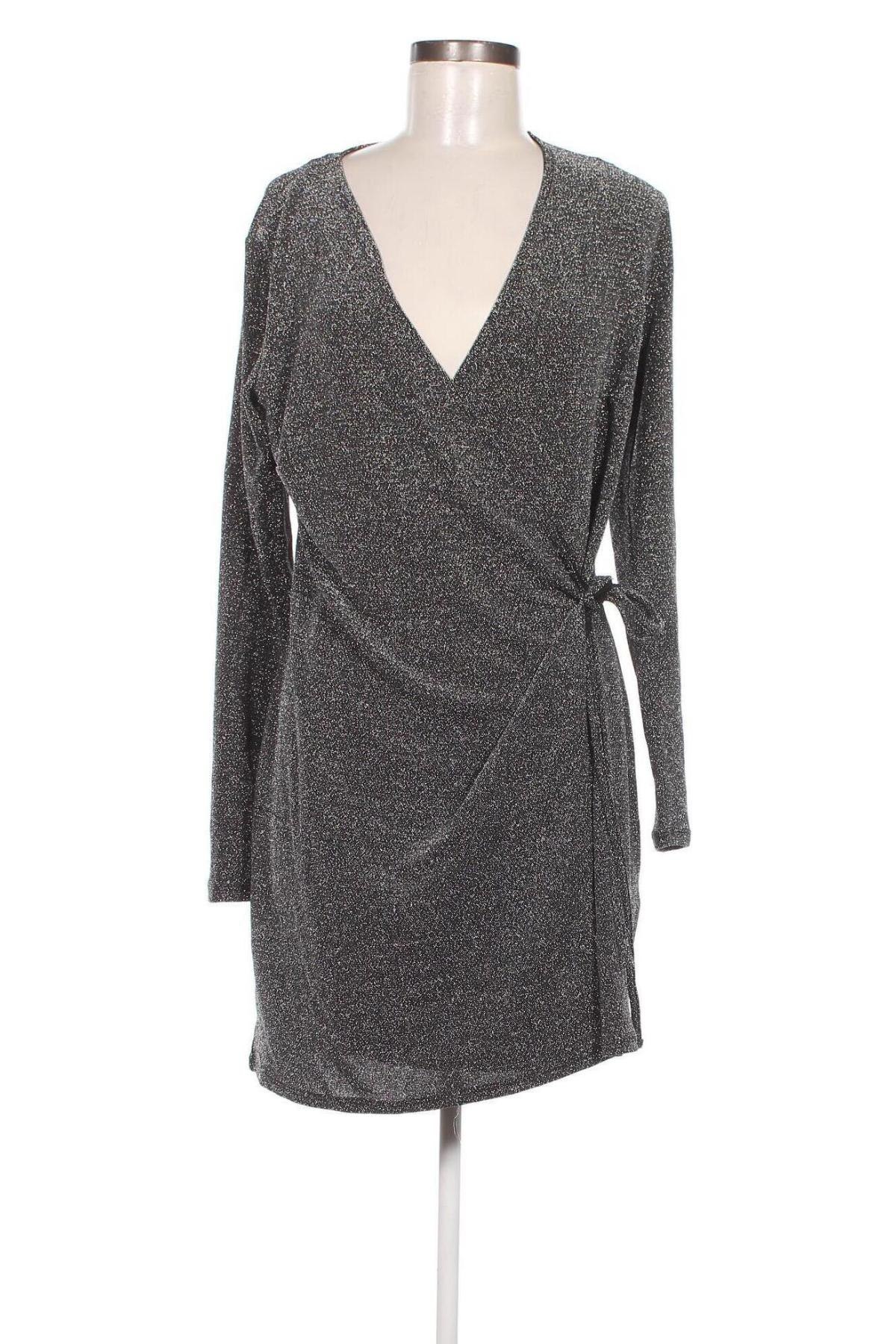 Φόρεμα H&M Divided, Μέγεθος L, Χρώμα Ασημί, Τιμή 9,33 €