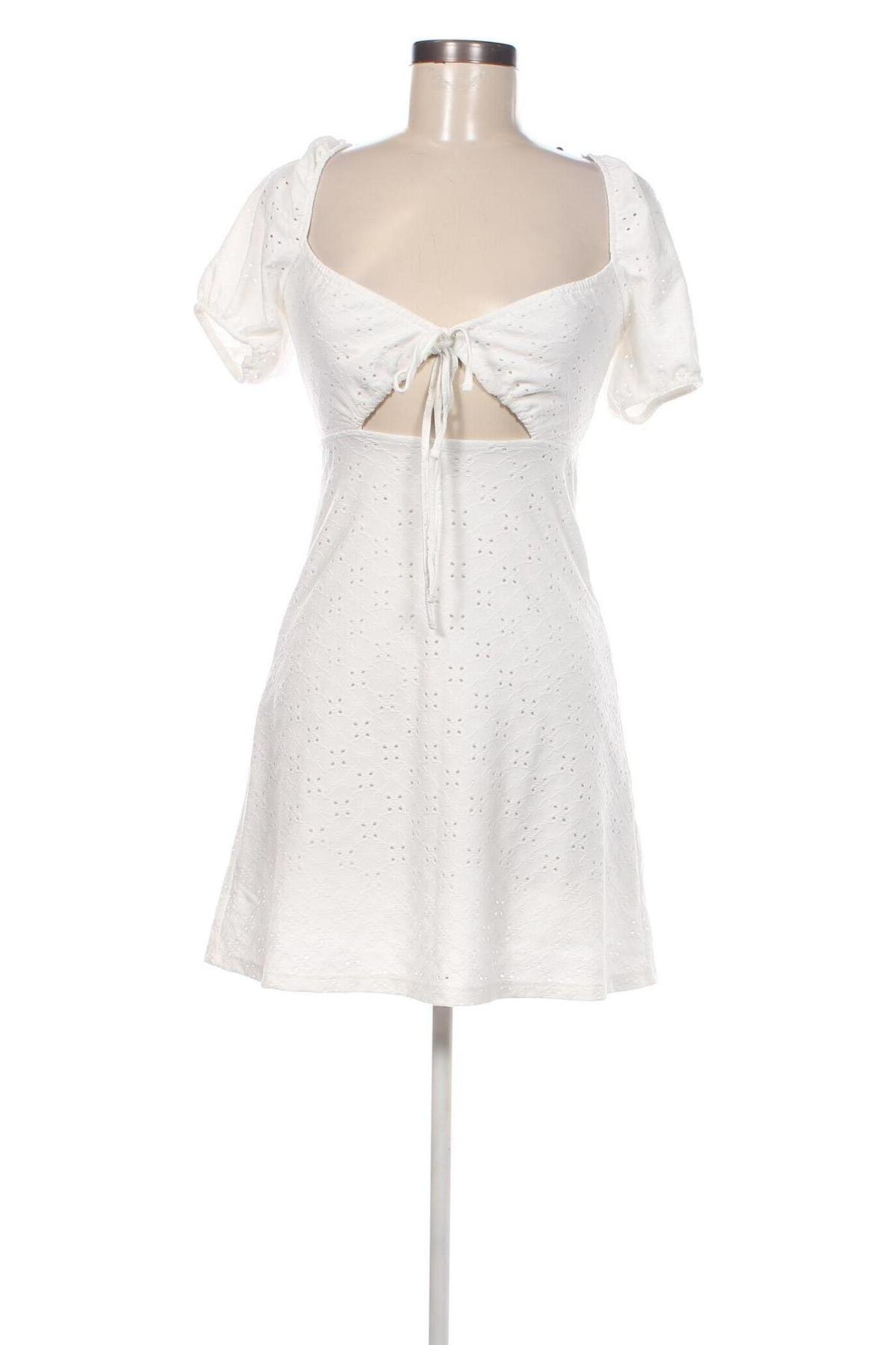Kleid H&M Divided, Größe XXS, Farbe Weiß, Preis € 9,08
