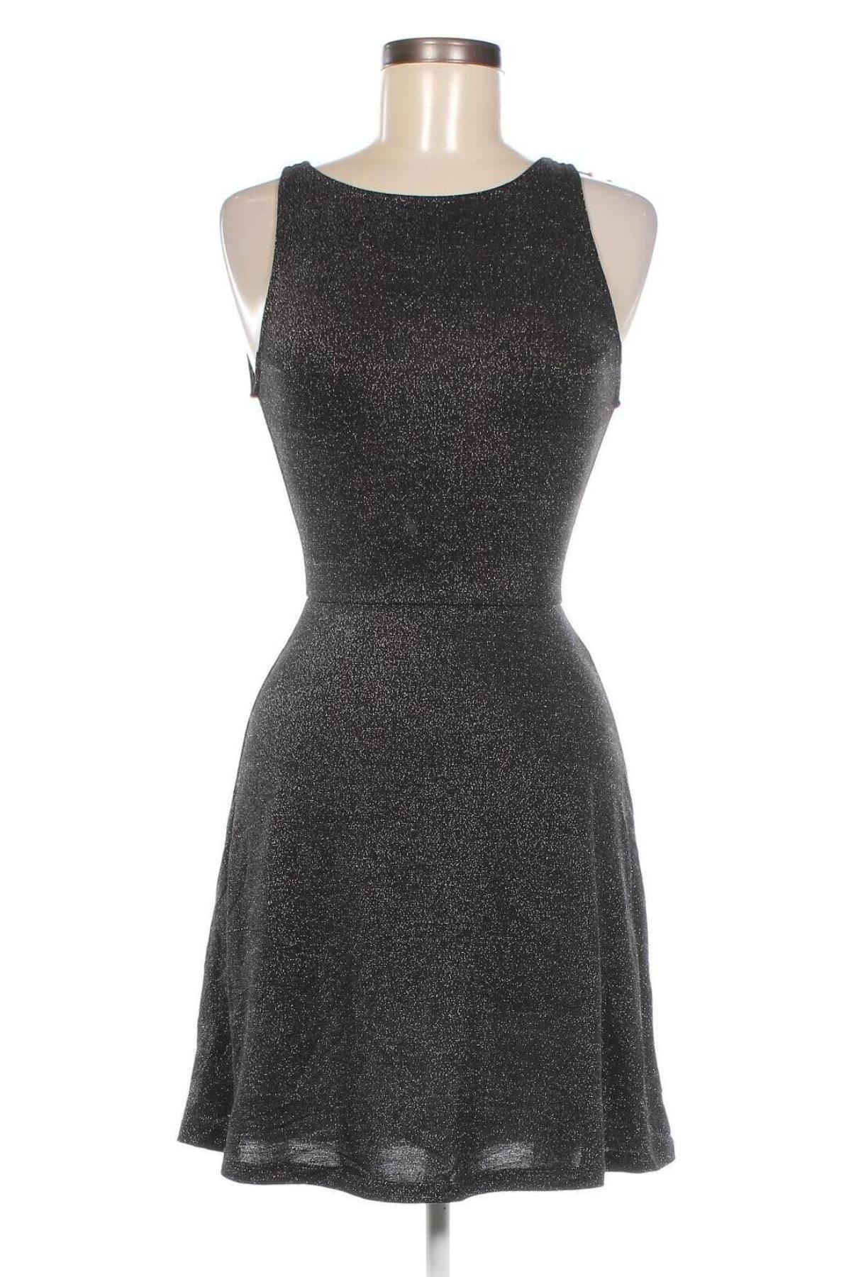 Kleid H&M Divided, Größe XS, Farbe Schwarz, Preis 6,05 €