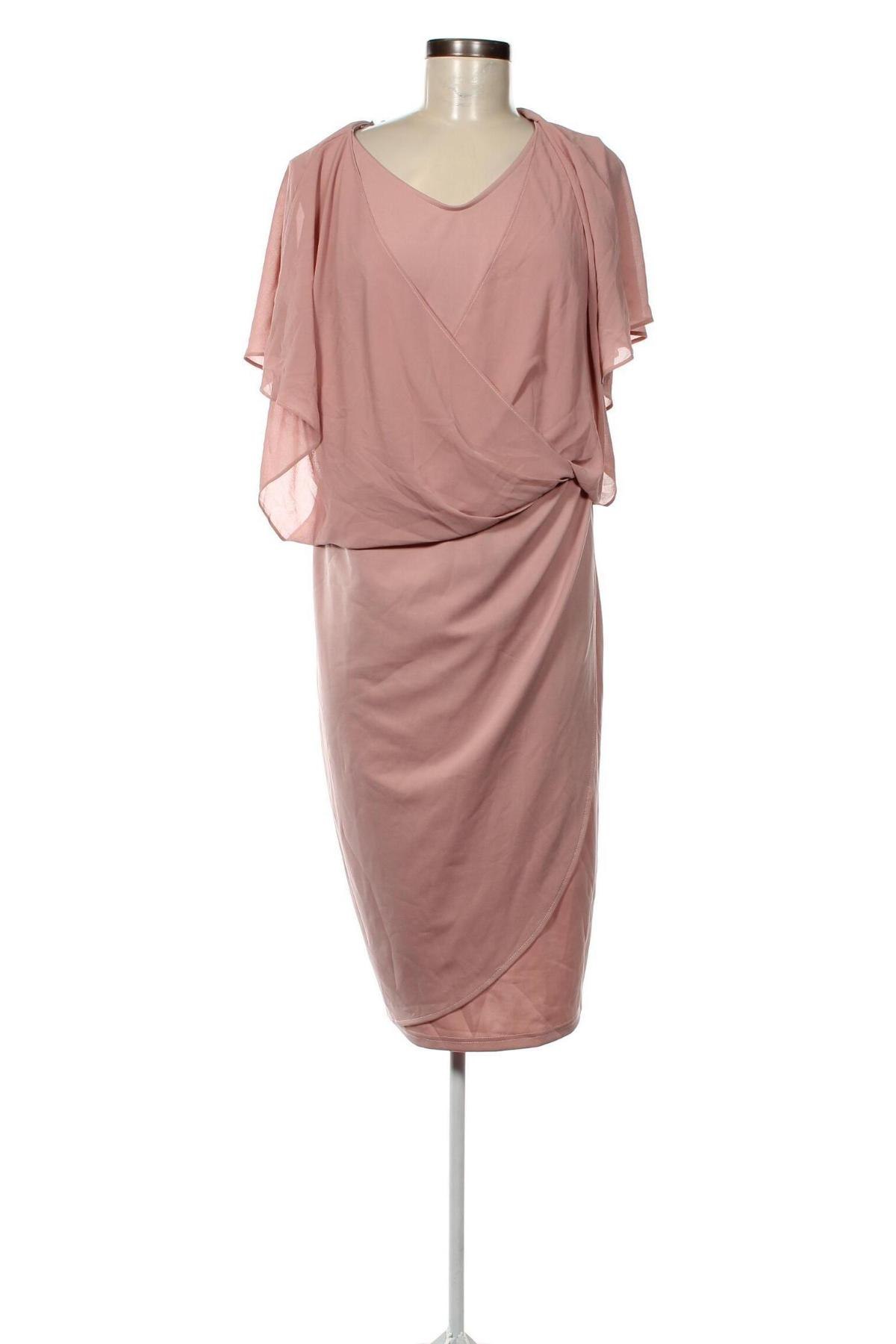 Φόρεμα Hanna Nikole, Μέγεθος XL, Χρώμα Ρόζ , Τιμή 50,72 €