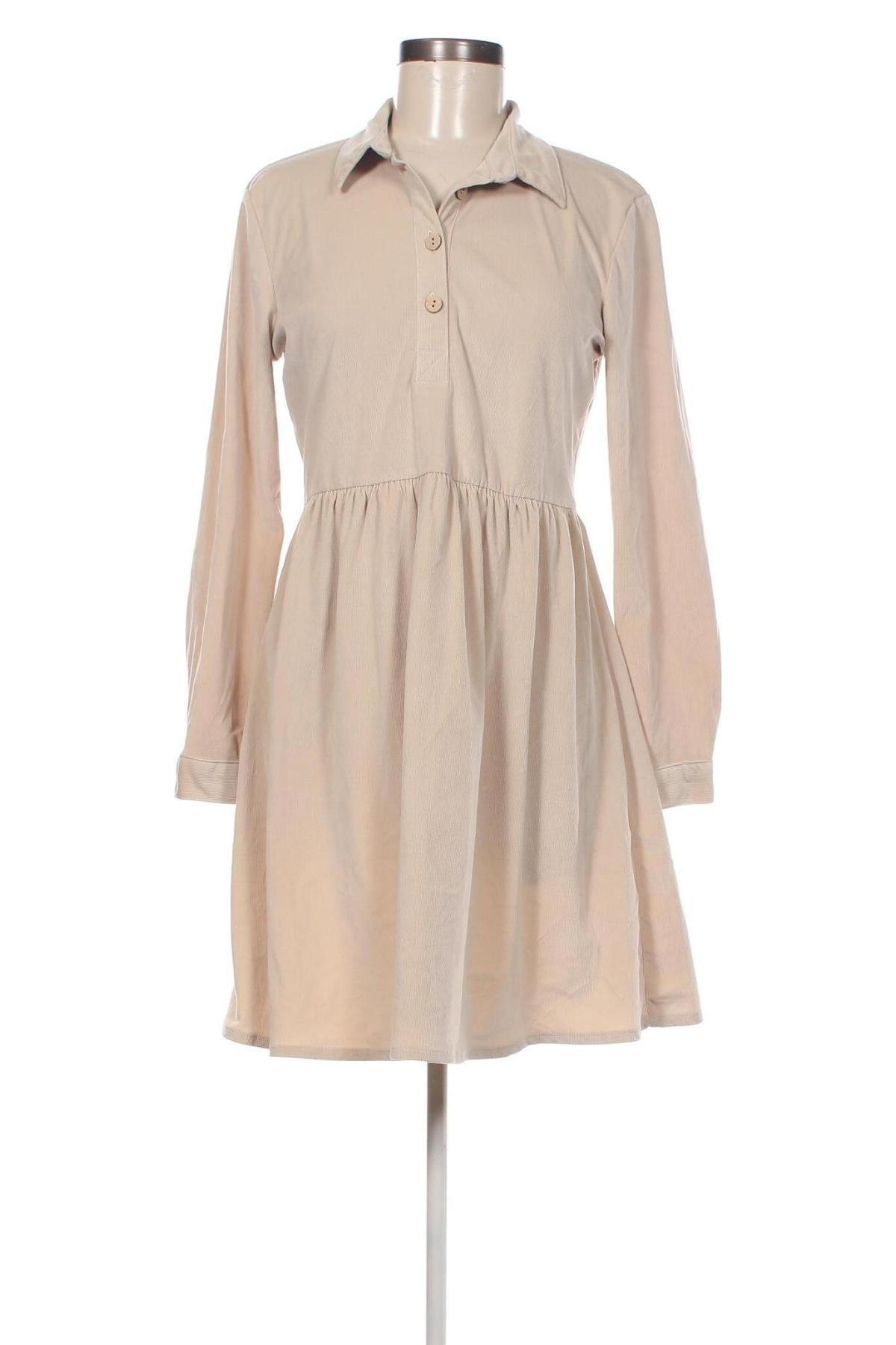 Kleid Jacqueline De Yong, Größe S, Farbe Beige, Preis 8,68 €
