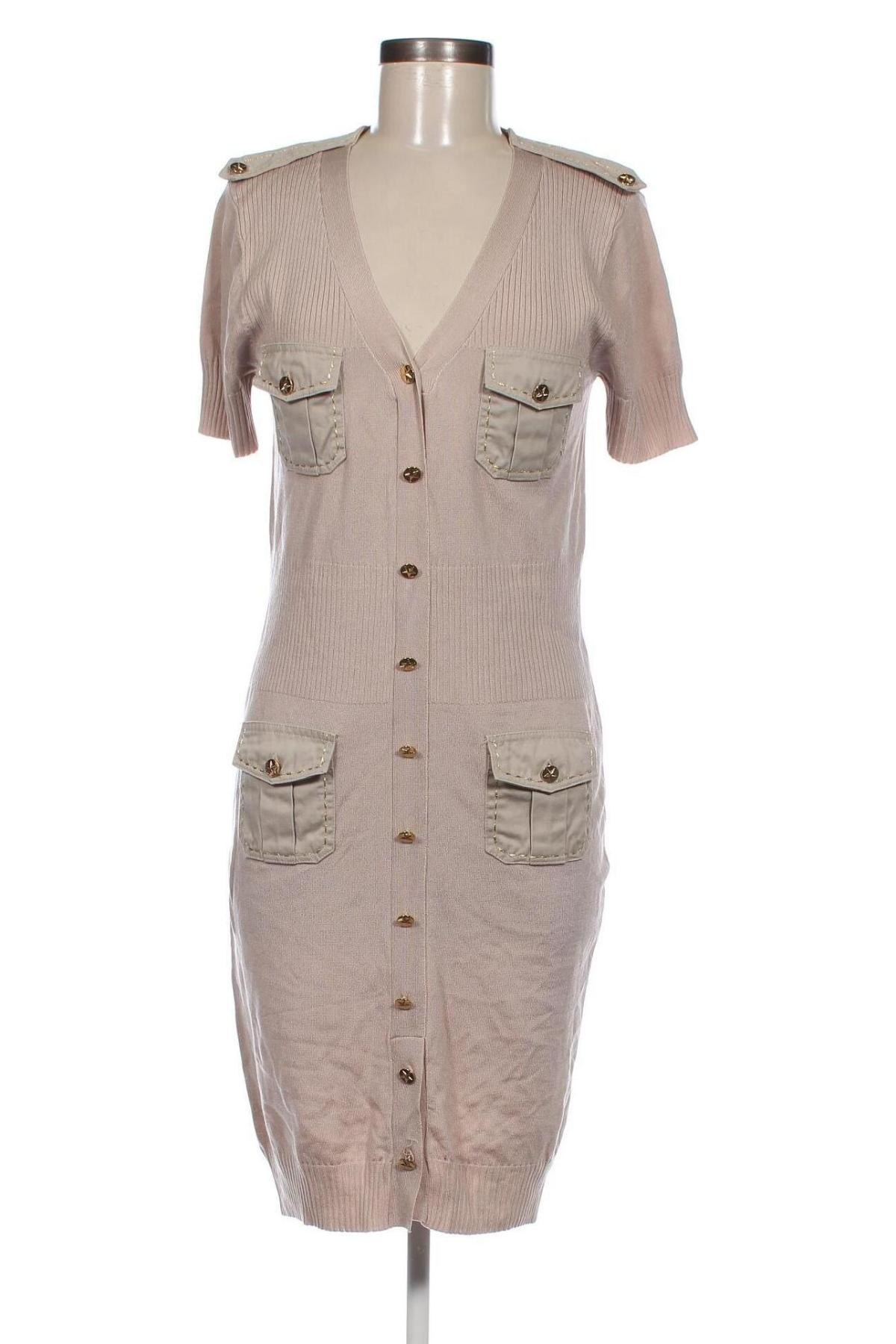 Kleid Leo Guy, Größe L, Farbe Beige, Preis € 29,44