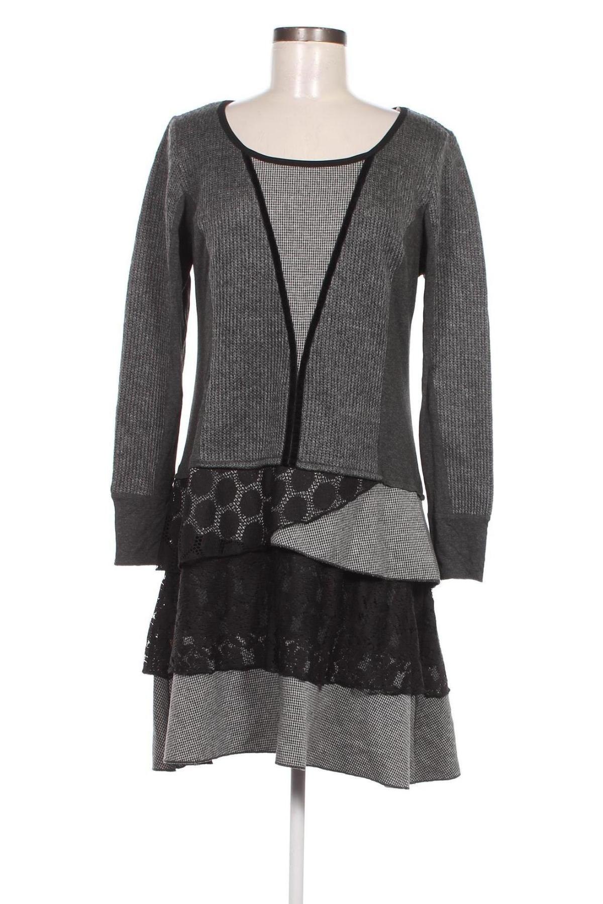 Φόρεμα Linea Tesini, Μέγεθος XL, Χρώμα Γκρί, Τιμή 19,30 €