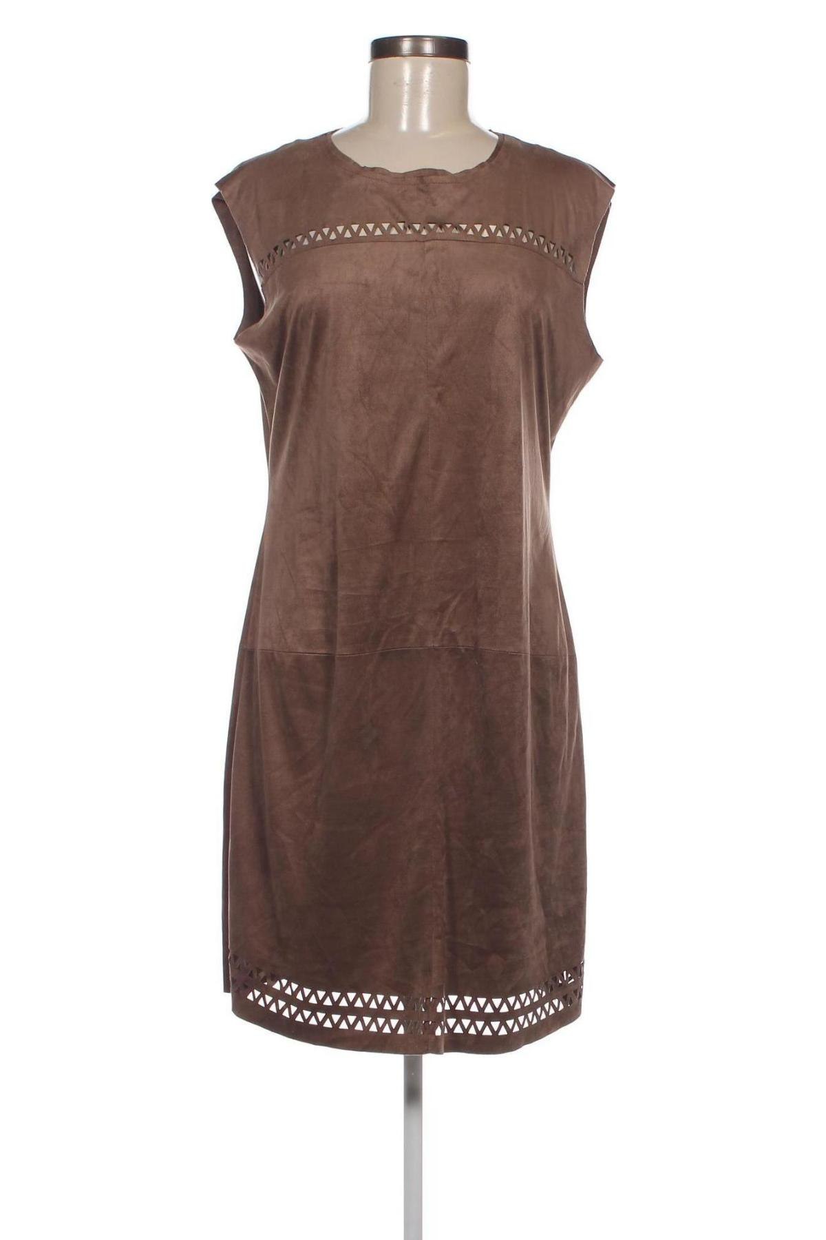 Kleid Manguun, Größe L, Farbe Braun, Preis € 12,11