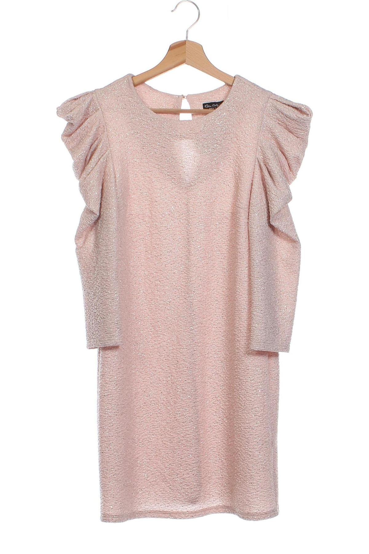 Kleid Miss Selfridge, Größe XS, Farbe Beige, Preis 25,00 €