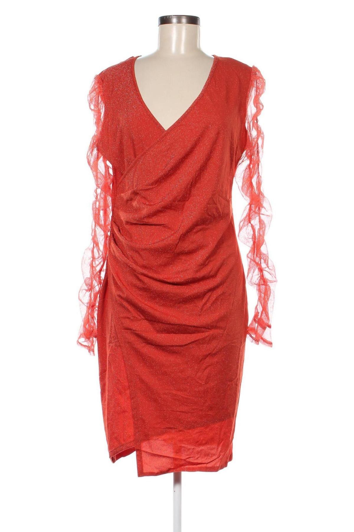 Φόρεμα SHEIN, Μέγεθος XL, Χρώμα Πορτοκαλί, Τιμή 28,70 €