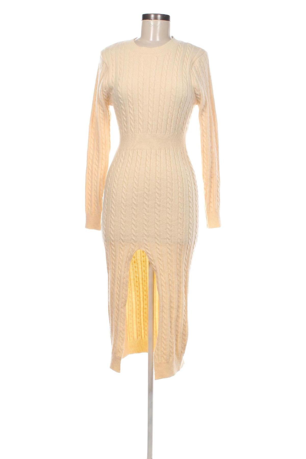 Kleid SHEIN, Größe S, Farbe Ecru, Preis 6,86 €