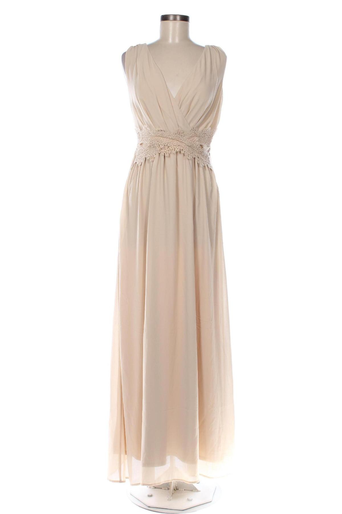 Kleid TFNC London, Größe S, Farbe Beige, Preis € 28,86