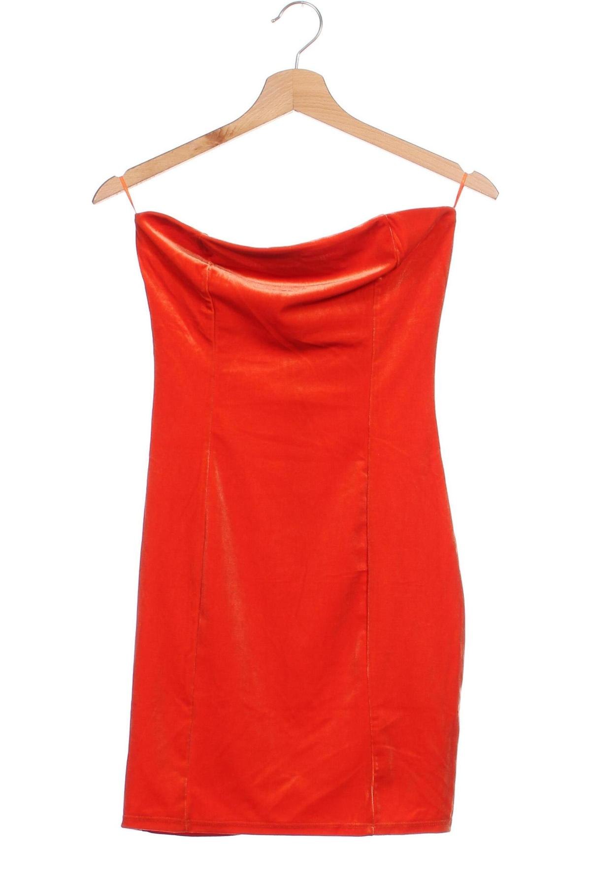 Kleid Tally Weijl, Größe M, Farbe Orange, Preis 7,59 €