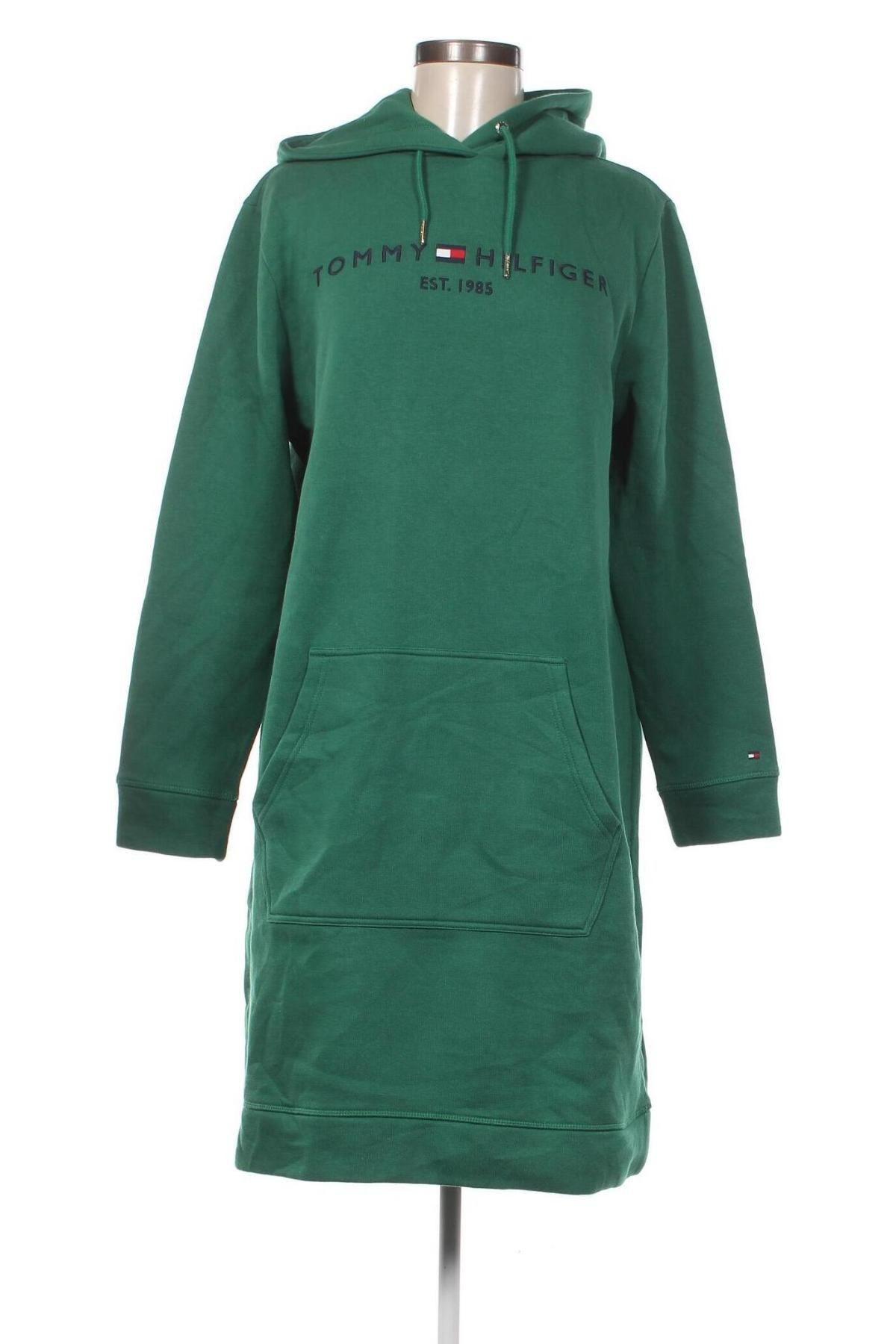 Rochie Tommy Hilfiger, Mărime L, Culoare Verde, Preț 427,63 Lei