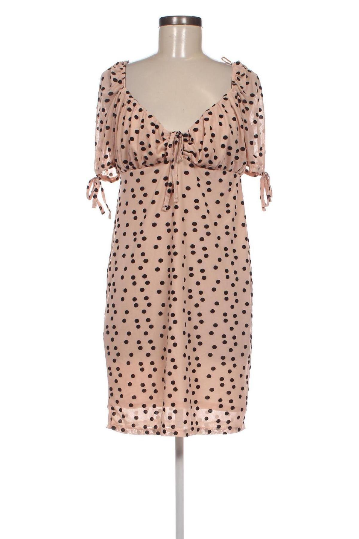 Kleid Topshop, Größe XL, Farbe Beige, Preis € 33,82