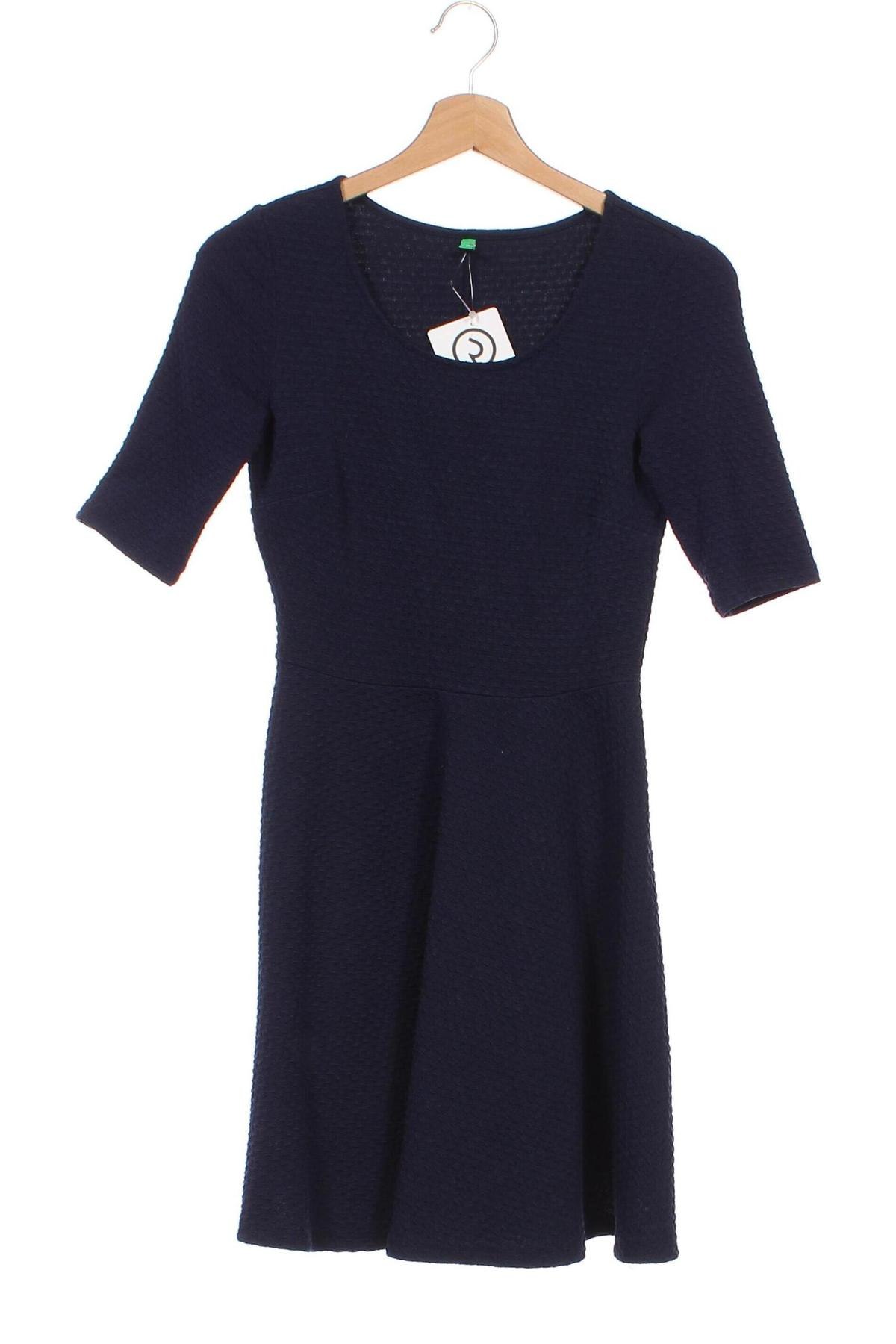 Kleid United Colors Of Benetton, Größe XS, Farbe Blau, Preis 10,56 €