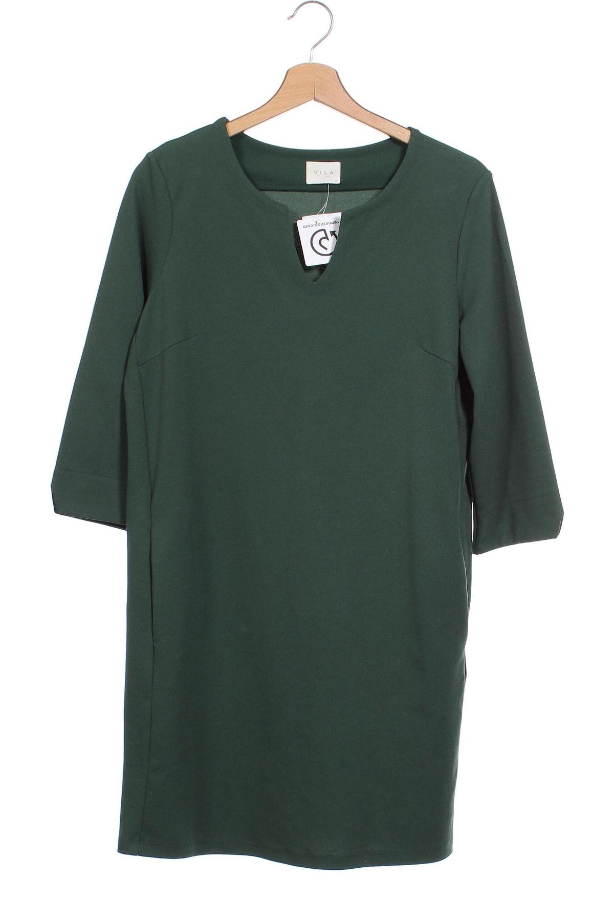 Šaty  VILA, Velikost XS, Barva Zelená, Cena  173,00 Kč