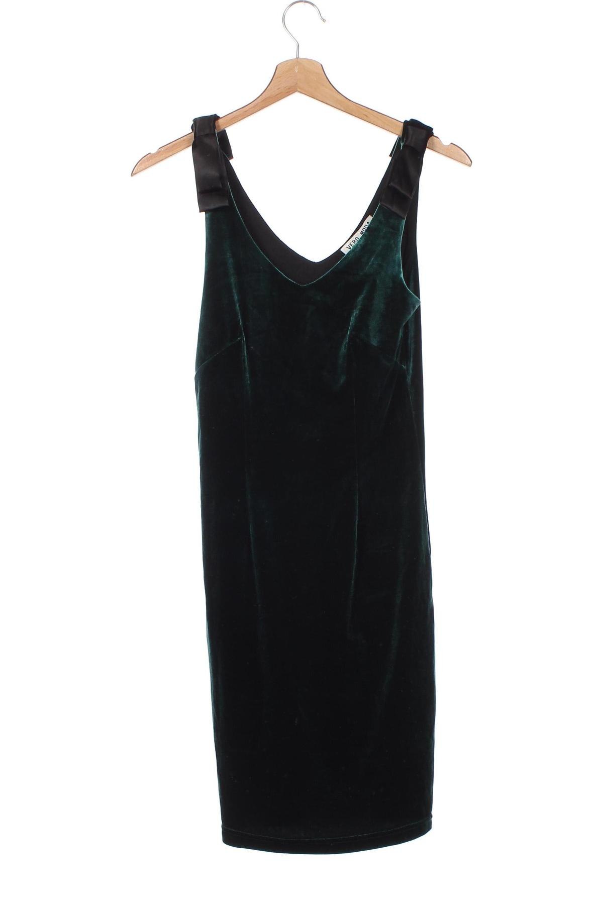 Kleid Vero Moda, Größe XS, Farbe Grün, Preis 6,68 €