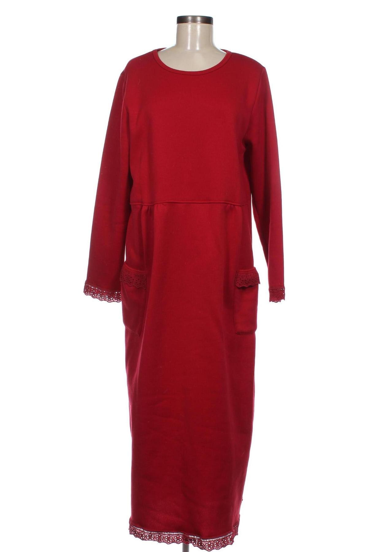 Šaty  Zanzea, Veľkosť 3XL, Farba Červená, Cena  9,00 €