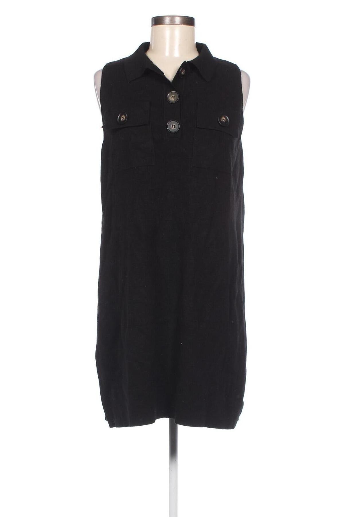 Kleid Zara, Größe L, Farbe Schwarz, Preis € 6,21