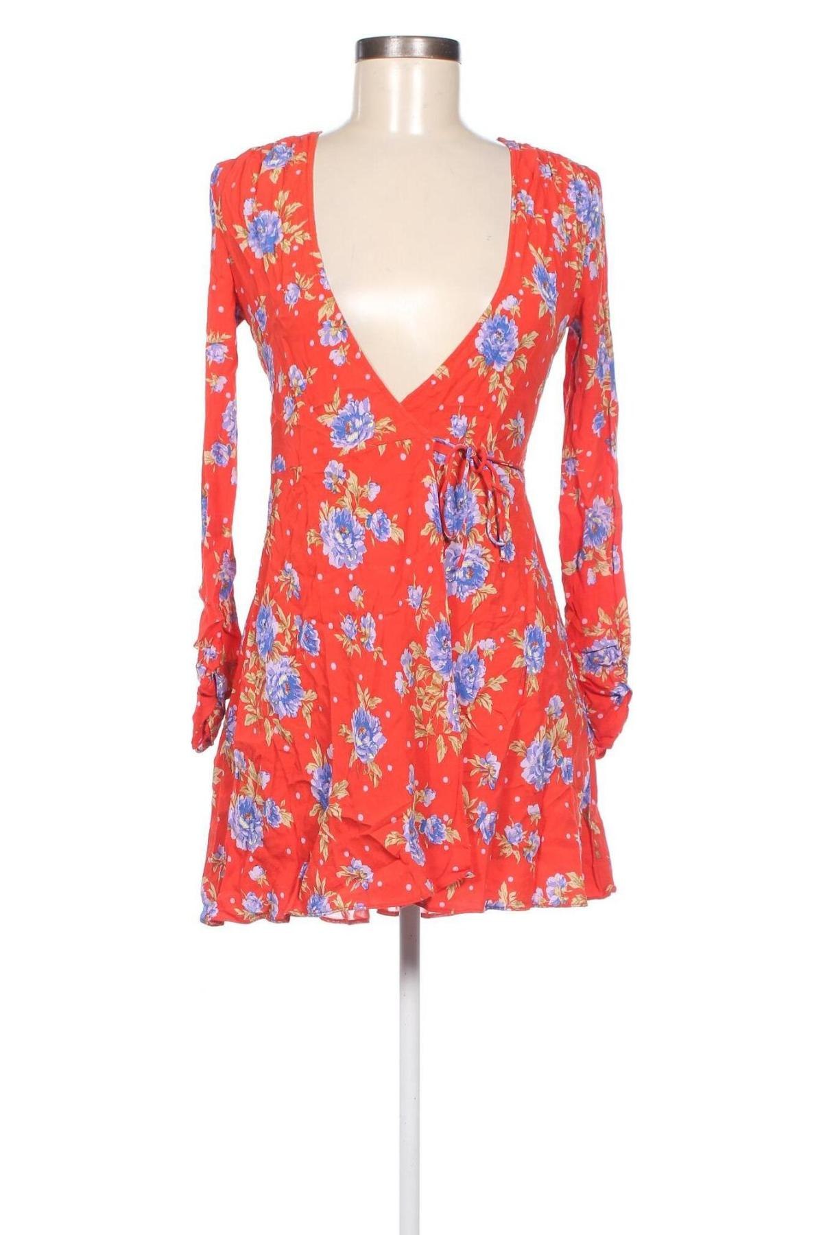 Kleid Zara, Größe XS, Farbe Mehrfarbig, Preis 4,89 €