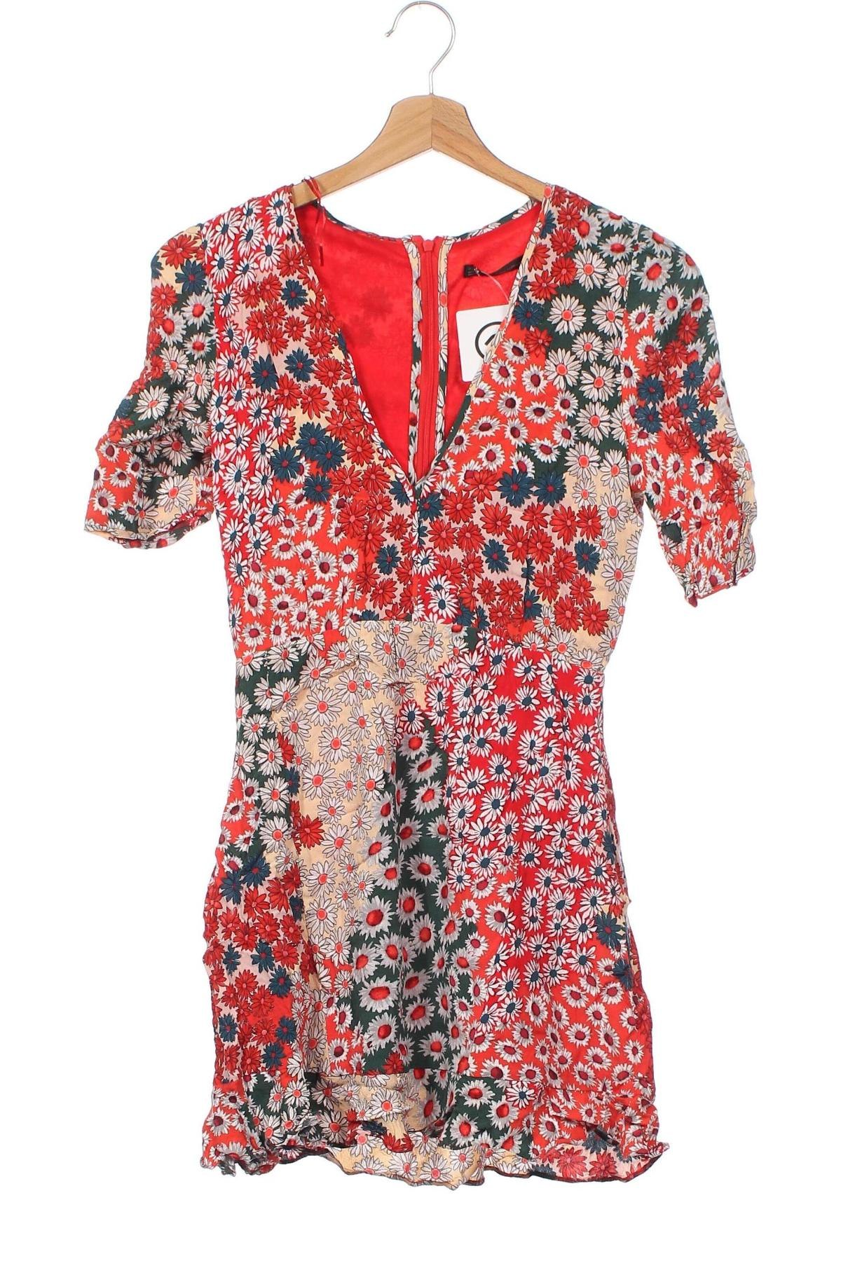 Kleid Zara Trafaluc, Größe S, Farbe Mehrfarbig, Preis 13,36 €