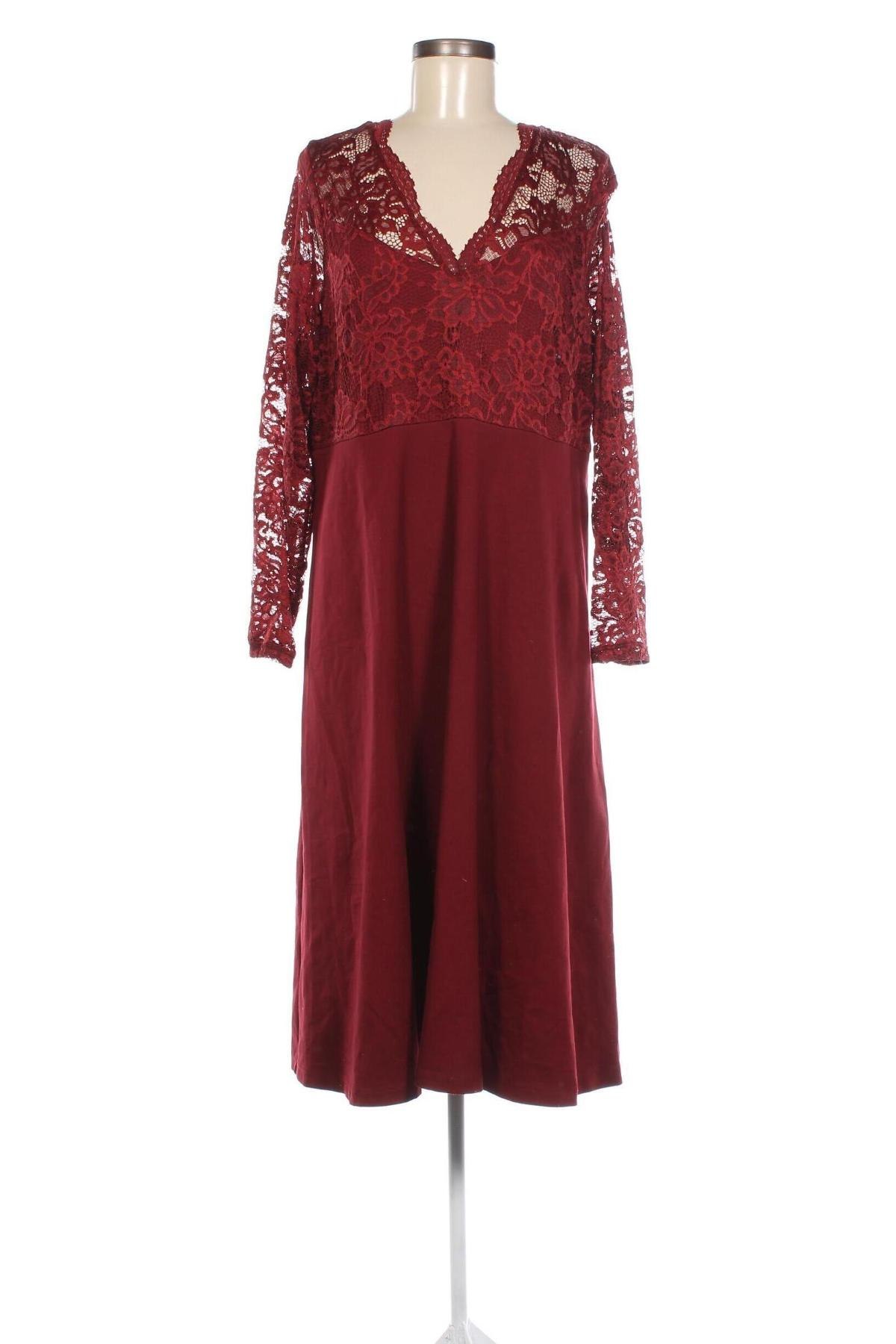 Kleid für Schwangere H&M Mama, Größe XL, Farbe Rot, Preis 20,18 €