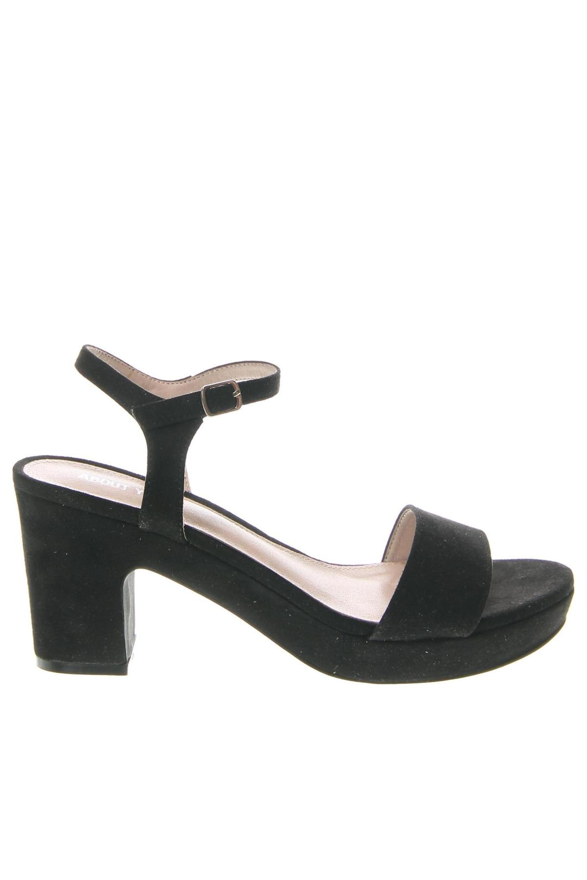 Sandale About You, Mărime 41, Culoare Negru, Preț 81,71 Lei