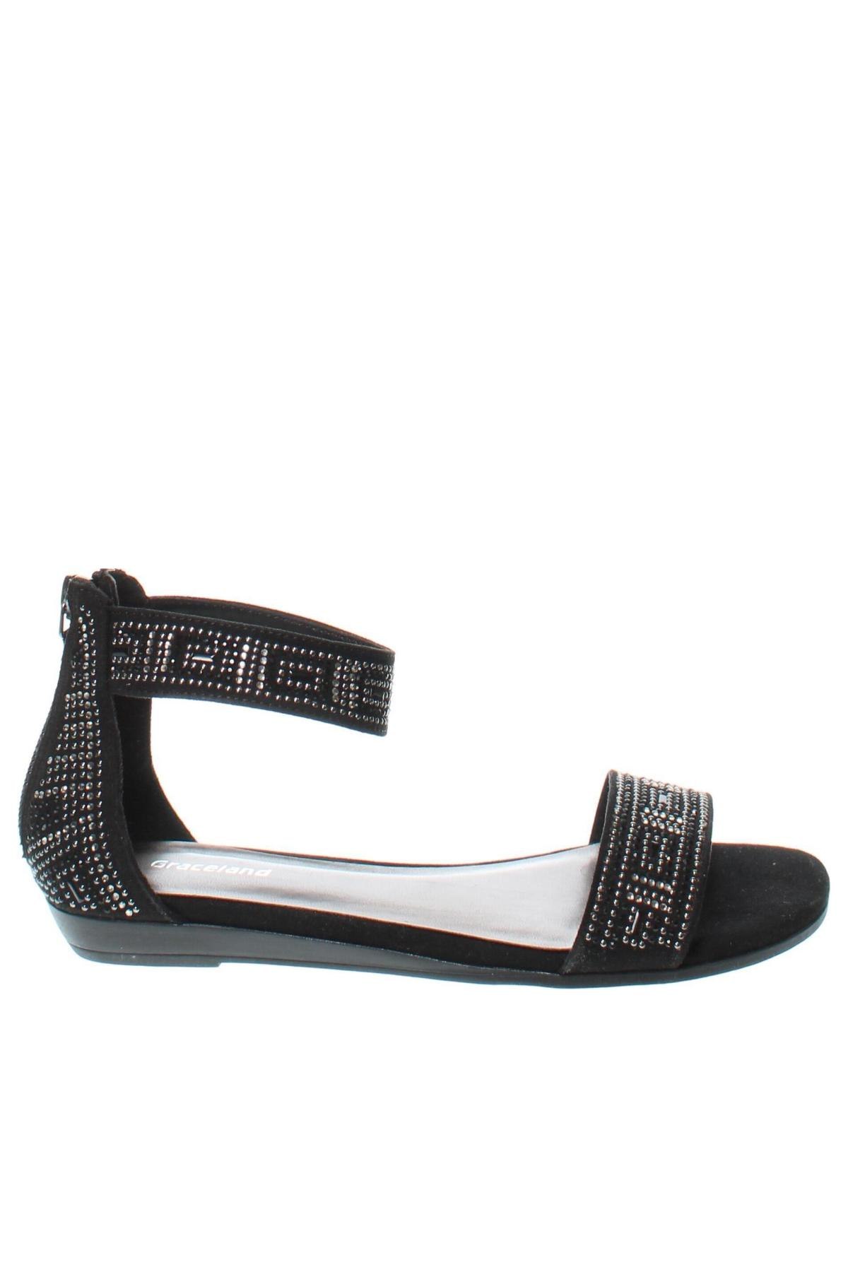 Sandalen Graceland, Größe 35, Farbe Schwarz, Preis € 19,95