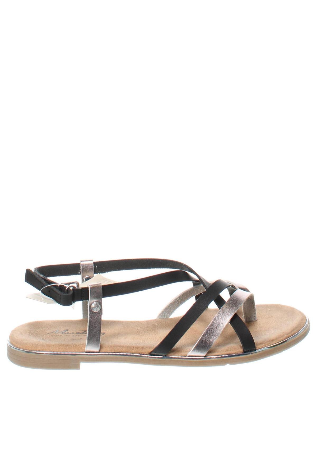 Sandalen Mustang, Größe 39, Farbe Silber, Preis 23,97 €