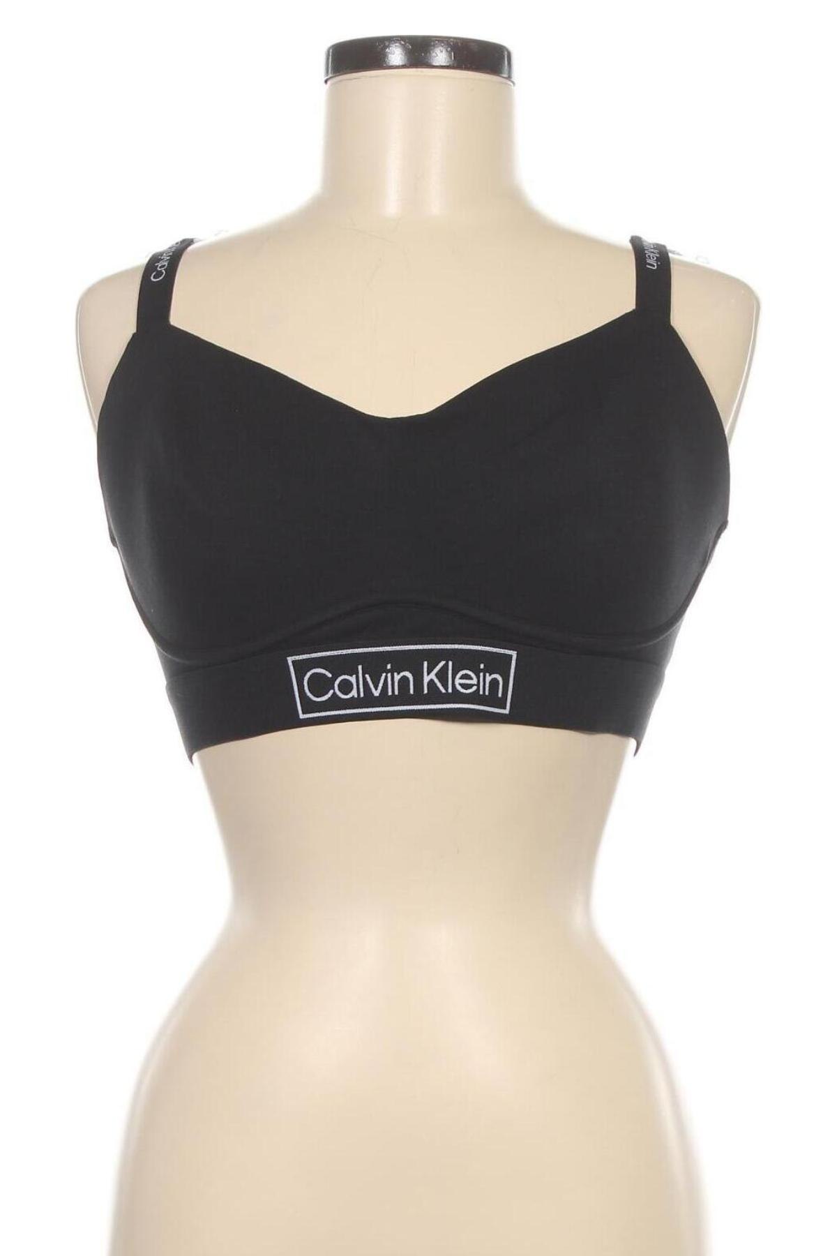 Biustonosz Calvin Klein, Rozmiar L, Kolor Czarny, Cena 258,29 zł