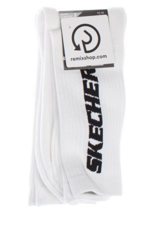 Zoknik Skechers, Méret L, Szín Fehér, Ár 6 539 Ft