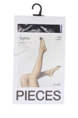 Strumpfhose Pieces, Größe M, Farbe Schwarz, Preis 17,99 €