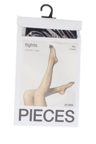 Strumpfhose Pieces, Größe M, Farbe Schwarz, Preis € 15,99