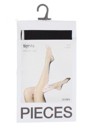 Strumpfhose Pieces, Größe S, Farbe Schwarz, Preis 18,99 €