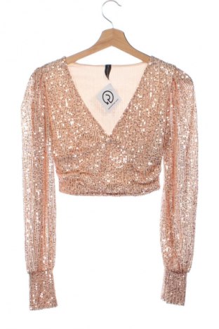 Damen Shirt Amisu, Größe XS, Farbe Golden, Preis 13,99 €