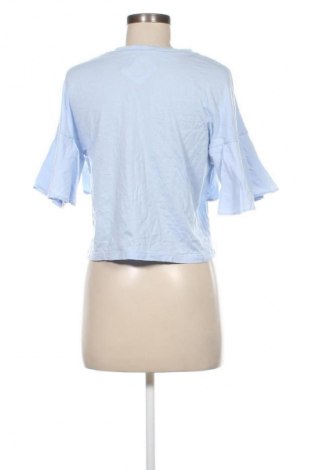 Bluză de femei Bershka, Mărime S, Culoare Albastru, Preț 61,99 Lei