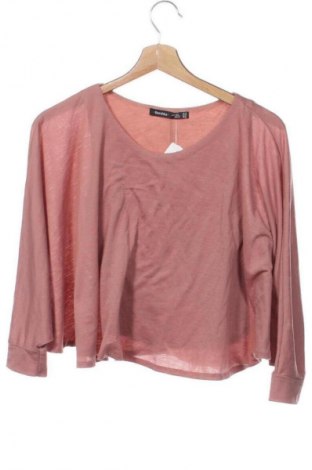 Dámská halenka Bershka, Velikost XS, Barva Popelavě růžová, Cena  309,00 Kč