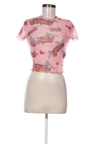 Damen Shirt Bershka, Größe S, Farbe Mehrfarbig, Preis 9,99 €