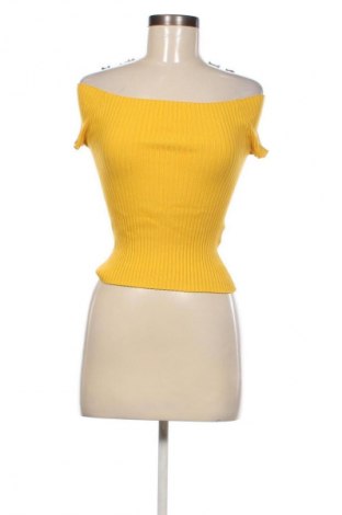 Damen Shirt Bershka, Größe S, Farbe Gelb, Preis € 9,99