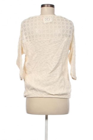 Bluză de femei Bershka, Mărime L, Culoare Ecru, Preț 61,99 Lei
