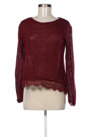 Дамска блуза Bershka, Размер L, Цвят Червен, Цена 19,99 лв.