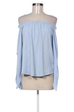 Bluzka damska Bershka, Rozmiar S, Kolor Niebieski, Cena 62,99 zł