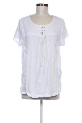 Bluzka damska Bpc Bonprix Collection, Rozmiar L, Kolor Biały, Cena 62,99 zł