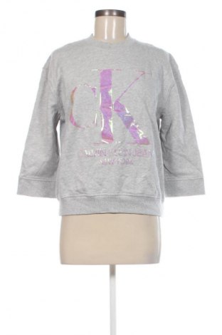 Γυναικεία μπλούζα Calvin Klein Jeans, Μέγεθος M, Χρώμα Γκρί, Τιμή 35,99 €