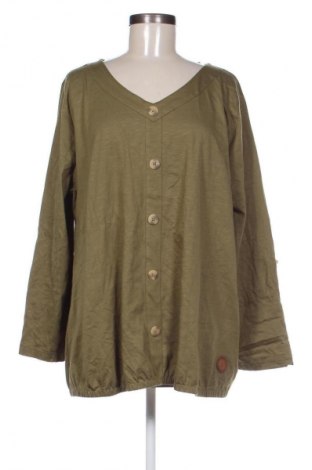 Дамска блуза Collection L, Размер 3XL, Цвят Зелен, Цена 19,99 лв.