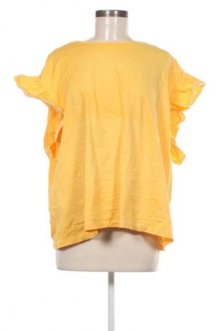 Bluzka damska Essentials by Tchibo, Rozmiar XL, Kolor Żółty, Cena 62,99 zł
