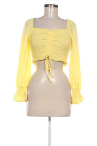 Bluză de femei Fashion nova, Mărime M, Culoare Galben, Preț 61,99 Lei