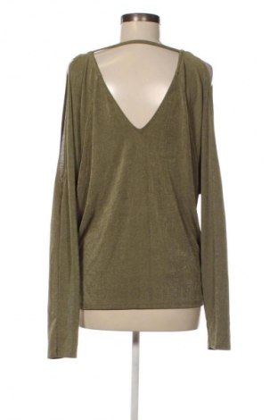 Γυναικεία μπλούζα Gina Tricot, Μέγεθος XL, Χρώμα Πράσινο, Τιμή 12,99 €